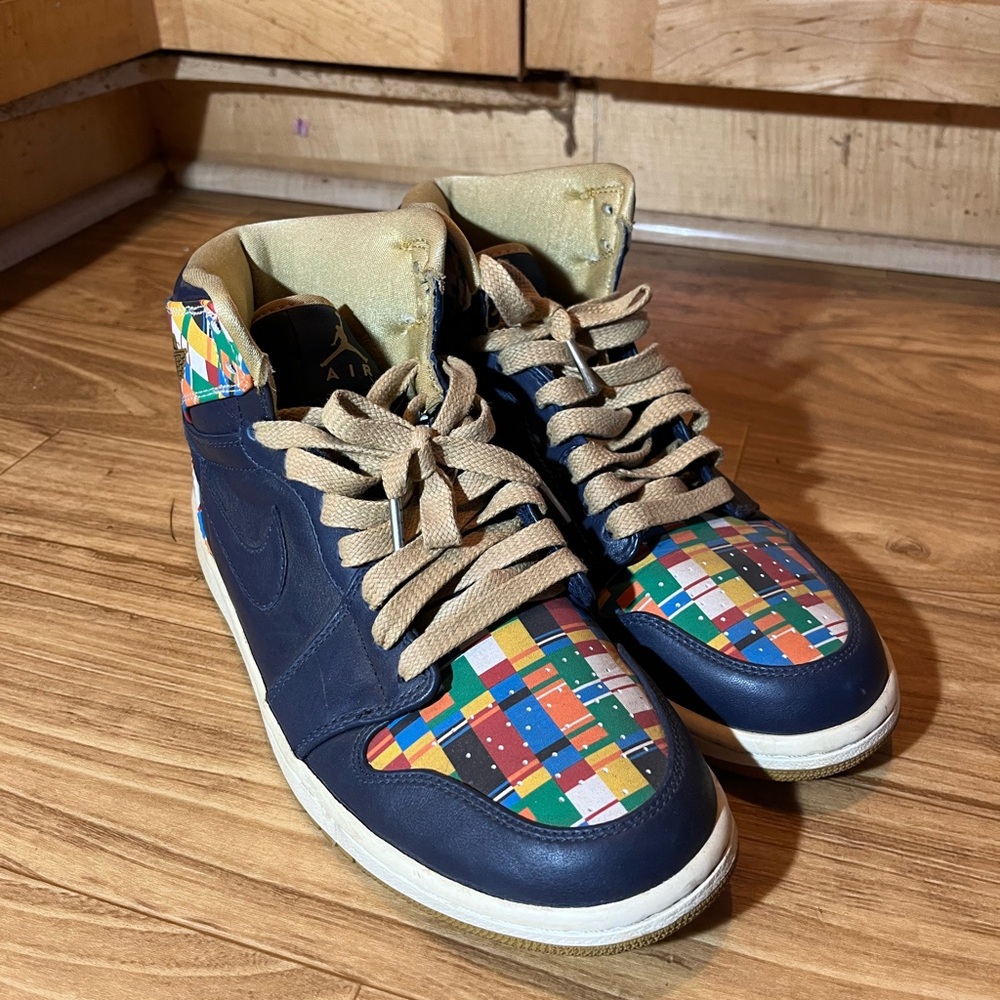 Colorful Patchwork Men's Sneakers